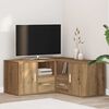vidaXL Corner Cabinet Artisian Oak 160x40x45 cm Engineered Wood