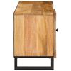 vidaXL TV Cabinet with Shelf Brown 105 x 33 x 46 cm Solid Mango Wood