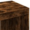 vidaXL Office Desk Smoked Oak 103.5x56.5x94 cm Engineered Wood