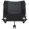 vidaXL Bike Trailer Black 45 kg Iron