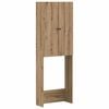 vidaXL Toilet Cabinet ALKMAAR Artisan Oak 66 x 25.5 x 190 cm