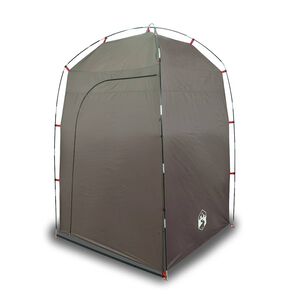 vidaXL Shower Tent Brown Waterproof