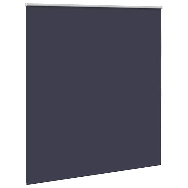 vidaXL Roller blind blackout 144.4x175 cm Fabric Width 140 cm marine