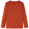 Kids' T-shirt with Long Sleeves Light Rust 104