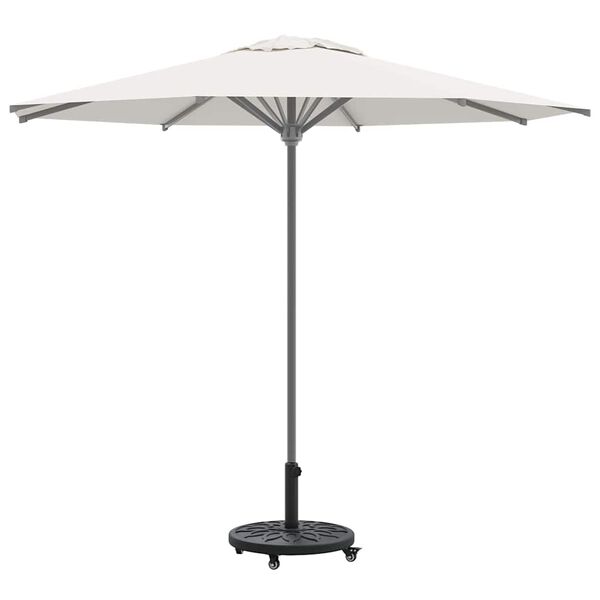 vidaXL Parasol Base Black &Oslash;38-48 mm PE and concrete and iron