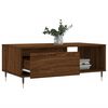 vidaXL Coffee Table Brown Oak 90x50x36.5 cm Engineered Wood