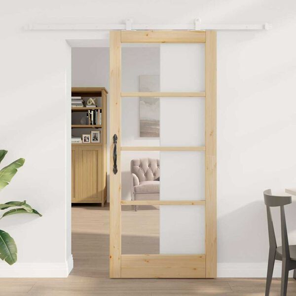vidaXL Sliding Door ORKDAL Natural 86 x 198.5 cm