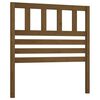 vidaXL Bed Headboard Honey Brown 106x4x100 cm Solid Wood Pine