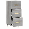 vidaXL Sideboard Grey Sonoma 34.5x34x90 cm Engineered Wood