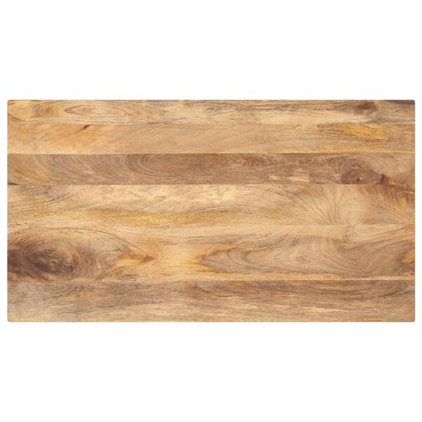 vidaXL Table Top 120x50x2.5 cm Rectangular Solid Wood Mango