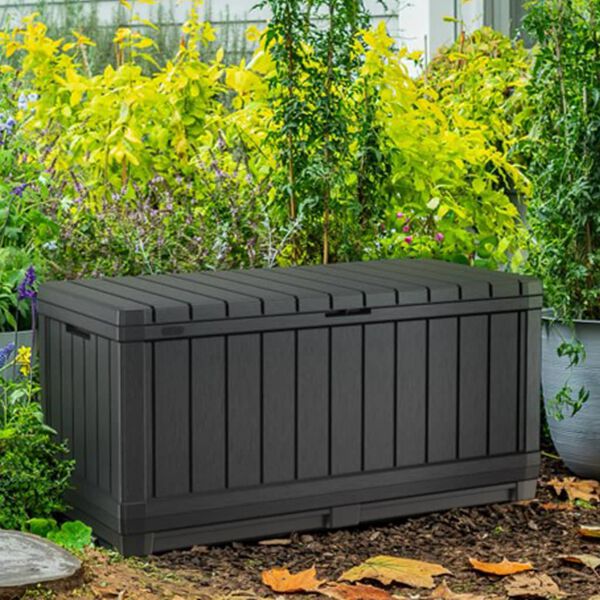 Keter Garden Storage Box Kentwood 350 L Anthracite