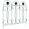 vidaXL Garden Fence Trellis Green 305.5 x 55.5 x 0.3 cm