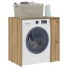 vidaXL Wash Machine Cabinet with Storage Artisan Oak 87 x 60 x 89 cm