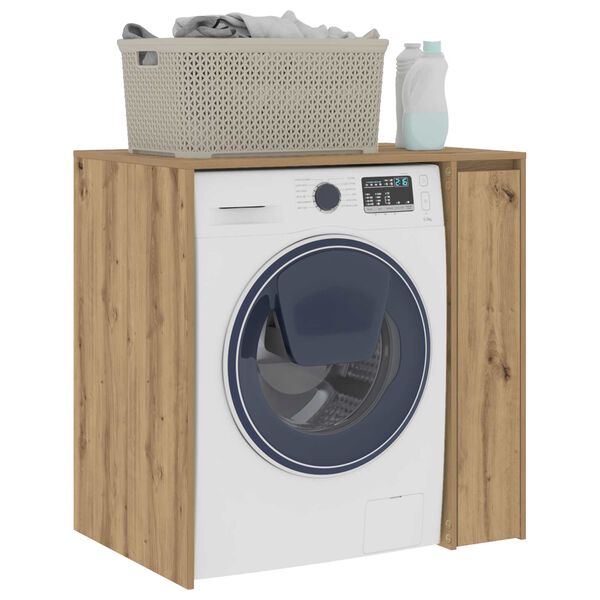 vidaXL Wash Machine Cabinet with Storage Artisan Oak 87 x 60 x 89 cm