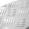 vidaXL Stair Tread Crescent 10 pcs Silver 60 x 18 cm Aluminium