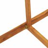 vidaXL Garden Table Folding Brown 78 x 46 x 75 cm Solid Acacia wood