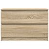 vidaXL TV Cabinet Sonoma Oak 80x35x54 cm Engineered Wood