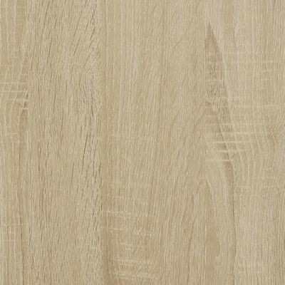 vidaXL Kitchen Trolley Sonoma Oak 102x50x95 cm Engineered Wood