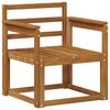 vidaXL Outdoor Sofa Solid Acacia Wood Natural