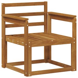 vidaXL Outdoor Sofa Solid Acacia Wood Natural