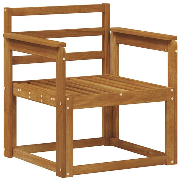 vidaXL Outdoor Sofa Solid Acacia Wood Natural