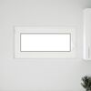 vidaXL Basement Window "RISOR" 100x50 cm Tilt&Turn DIN Left White