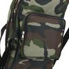 vidaXL Fishing Rod Bag Green Camouflage 150 cm Oxford Fabric
