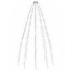 vidaXL Christmas Tree Net Lights with 180 LEDs Cold White 180 cm