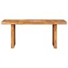 vidaXL Dining Table 180x90x75 cm Solid Acacia Wood
