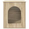 vidaXL Cat House Sonoma 53 x 52 x 62 cm Engineered Wood