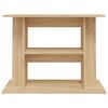 vidaXL Aquarium Stand Sonoma Oak 80x35x60 cm Engineered Wood