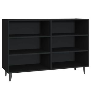 vidaXL Sideboard Black 103.5x35x70 cm Engineered Wood
