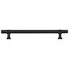 vidaXL Cabinet Handles 10 pcs Black 160 mm Stainless Steel