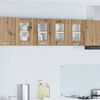 vidaXL Hanging Cabinet Riga 2 pcs Artisan Oak 60 x 31 x 40 cm