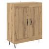 vidaXL Highboard 2 pcs Artisan Oak Engineered Wood