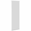 vidaXL Roller Blind Blackout Light Grey 75x210 cm Fabric Width 70.7 cm Polyester