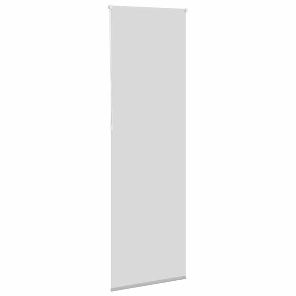 vidaXL Roller Blind Blackout Light Grey 75x210 cm Fabric Width 70.7 cm Polyester