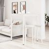 vidaXL Bar Table White 80 x 80 x 105 cm Solid Pine Wood