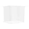 vidaXL Mosquito Net for Bed Rectangular 156 mesh 220 x 100 x 150 cm