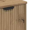 vidaXL Bathroom Furniture Set with Drawer with Shelf 3 pcs Artisan Oak