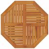 vidaXL Folding Garden Table &Oslash;70x75 cm Solid Wood Acacia