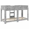 vidaXL Bunk Bed for Kids Concrete Grey 80 x 190 cm Engineered Wood