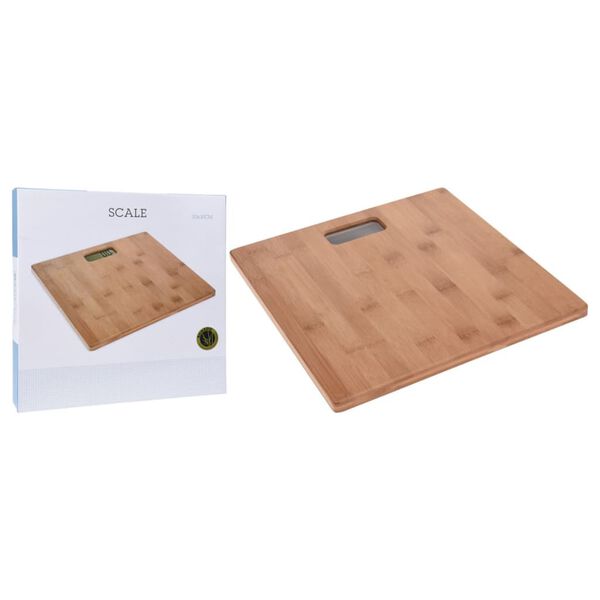 Bamboo Digital Bathroom Scales 180 kg