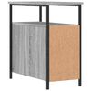 vidaXL Bedside Cabinet Grey Sonoma 30x60x60 cm Engineered Wood