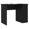 vidaXL Desk Black Oak 100x55x75 cm Engineered Wood