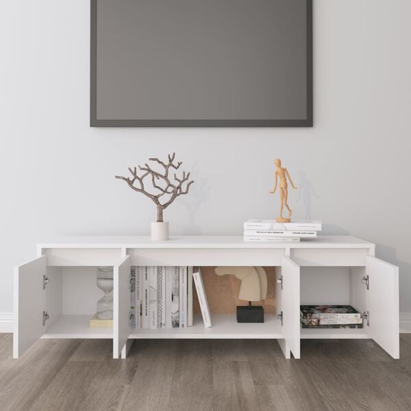 vidaXL TV Cabinet White 120x30x40.5 cm Engineered Wood