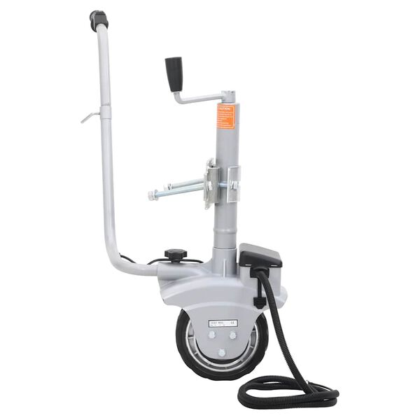 vidaXL Aluminium Motorised Jockey Wheel Trailer Mover 12 V 350 W