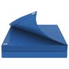 vidaXL Tarpaulin with Eyelets Blue 6 x 6 m 180 gsm PE