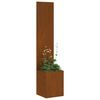 vidaXL Garden Privacy Screen Rusty 50 x 32 x 150 cm Weathering steel