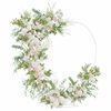 vidaXL Wedding Arch White 195 x 35 x 211 cm Steel